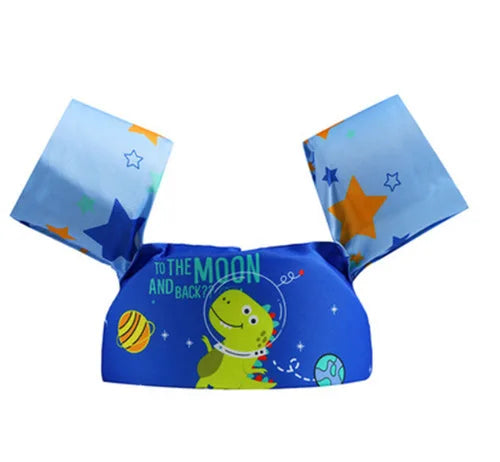 Baby Float Cartoon Arm Sleeve Life Jacket Swimsuit Foam Safety Swimming Training Floating Pool Float Swimming Ring