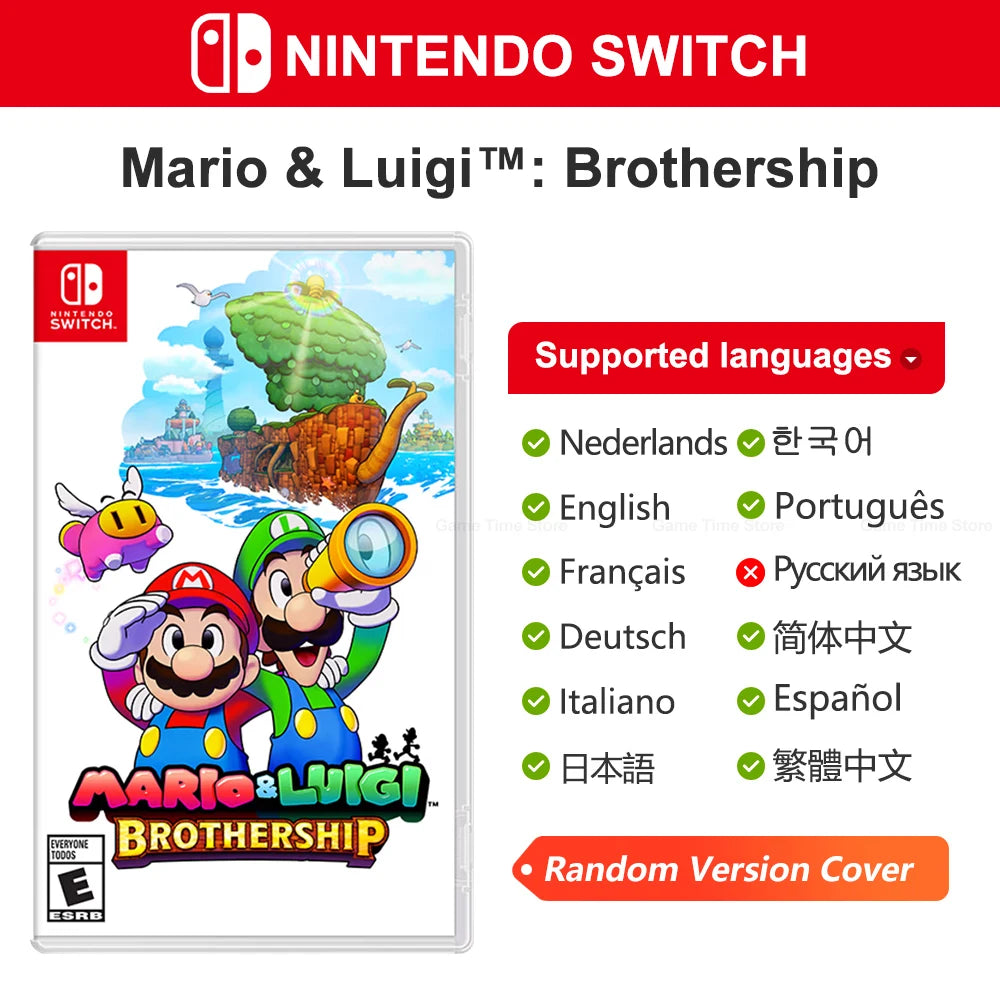 Super Mario Nintendo Switch Games Mario Bros Wonder Kart 8 RPG Mario Strikers Odyssey 3D World Fury U Deluxe Party Superstars