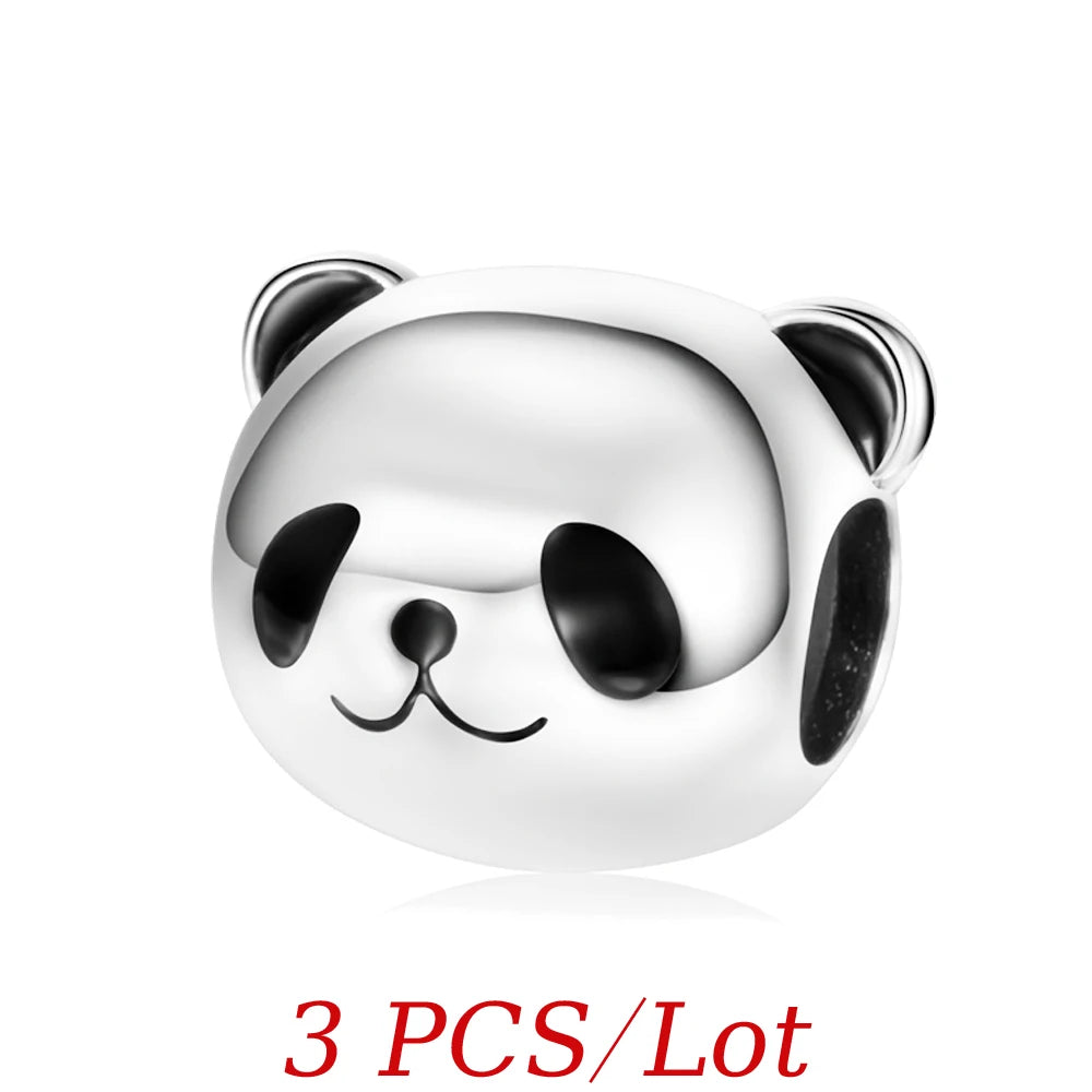 Cute Hanging Sloth Charm Fit Original Pan Bracelet DIY Women Jewelry Gift Sweet Animals Beads 2024 New Arrivals