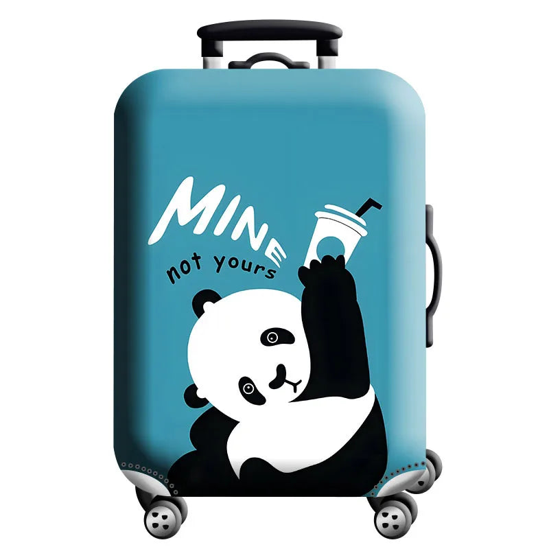 Luggage Cover Stretch Fabric Suitcase Protector Baggage Dust Case Cover Suitable for18-32 Inch Suitcase Case Travel Organizer