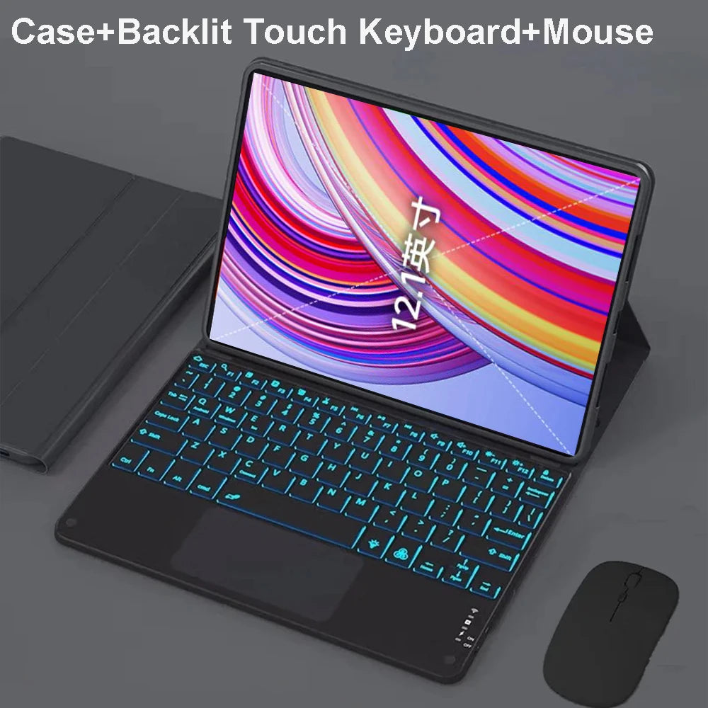 For Xiaomi Redmi Pad Pro 12.1 Inch Case, Keyboard Cover for Redmi Pad Pro 12.1 Inch 2024