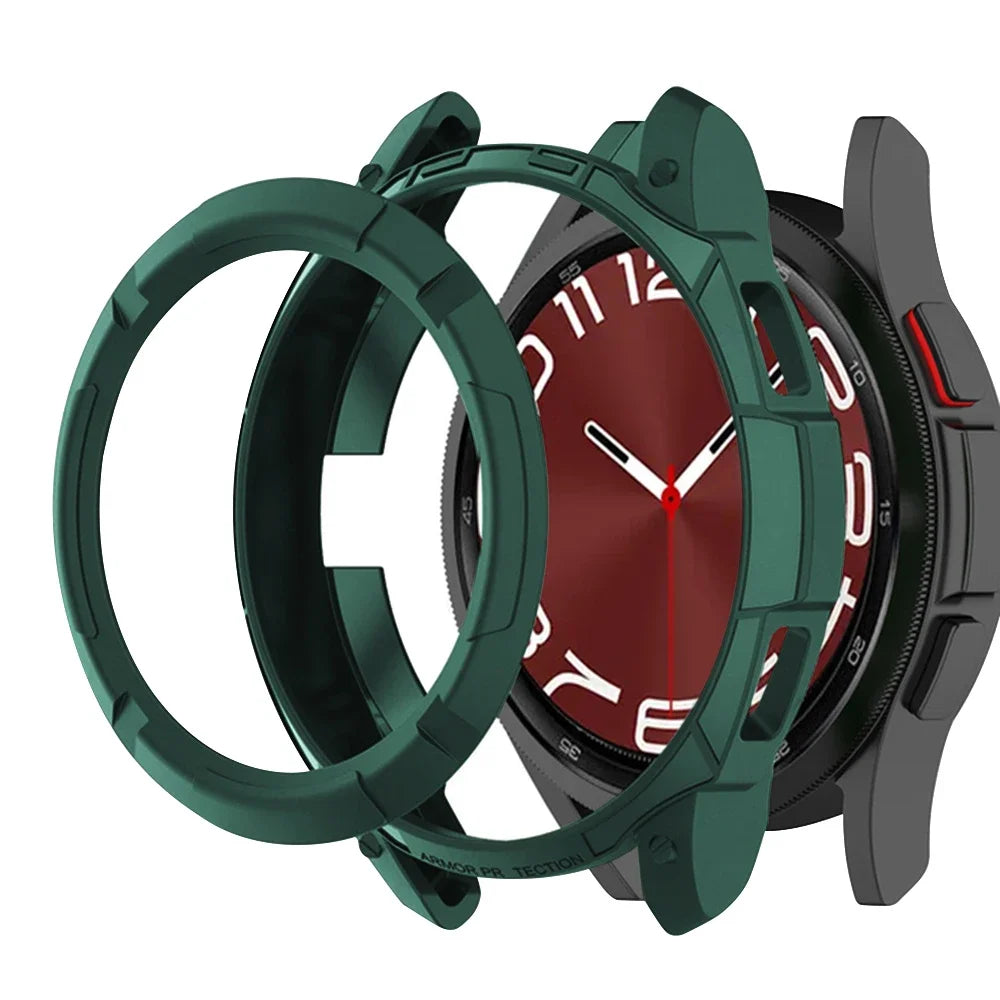 Case for Samsung Galaxy Watch 6 Classic 43mm 47mm Protective TPU Cover for Samsung Galaxy Watch 6 Classic 47mm 43mm Accessories