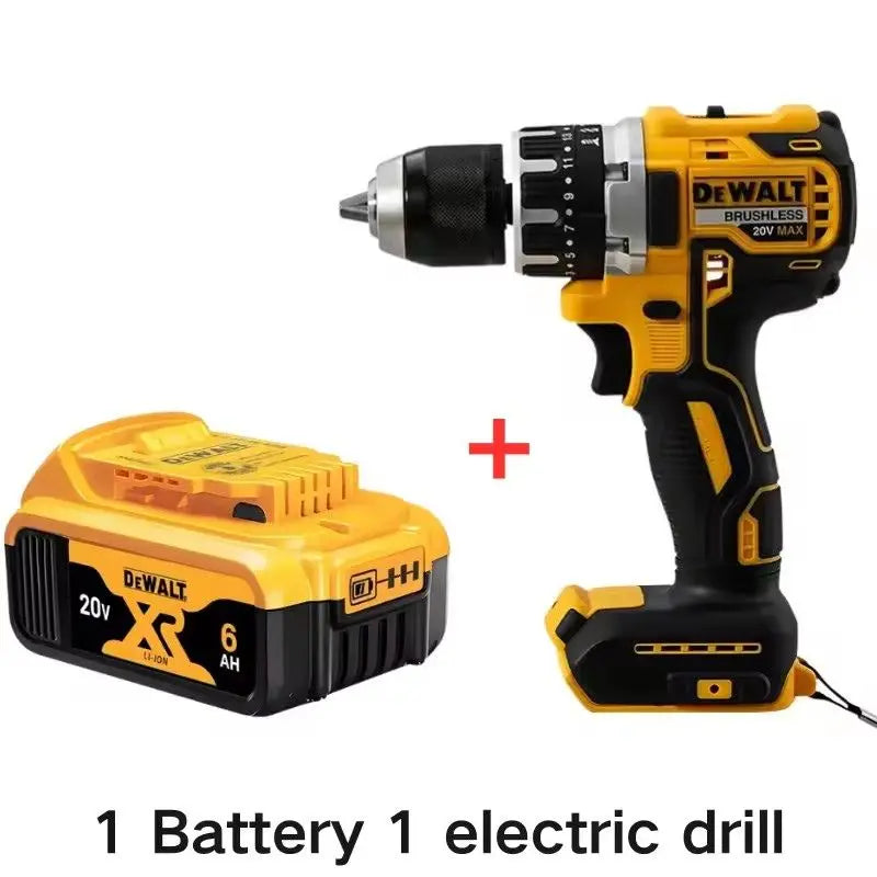 Dewalt DCD796 13mm Brushless Impact Electric Drill Multifunctional Cordless Screwdriver Rechargeable 20V Battery Power Tools