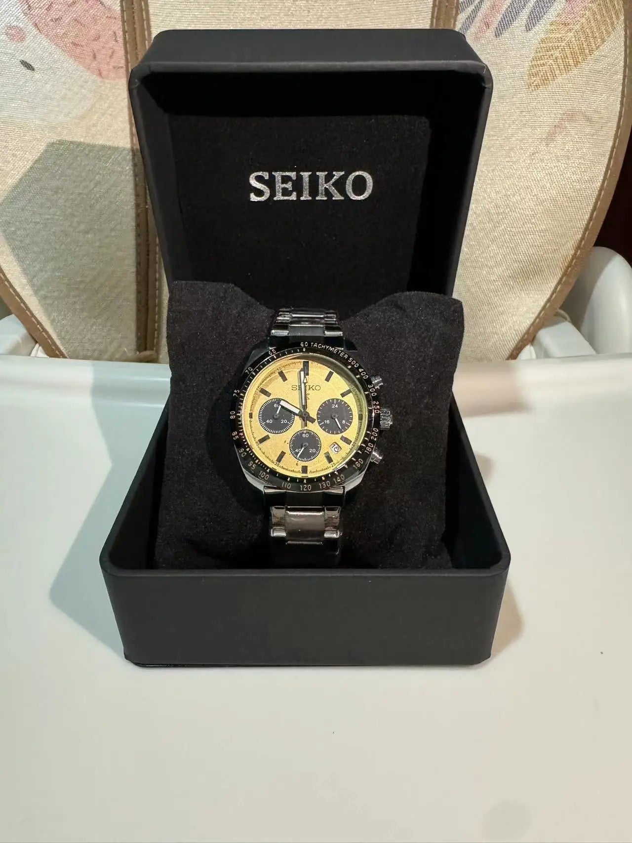 Seiko Luxury Brand Fashion Business Casual Sports Multifunctional Chronograph Hot Selling Mens Non-Mechanical Quartz Wrist Watch