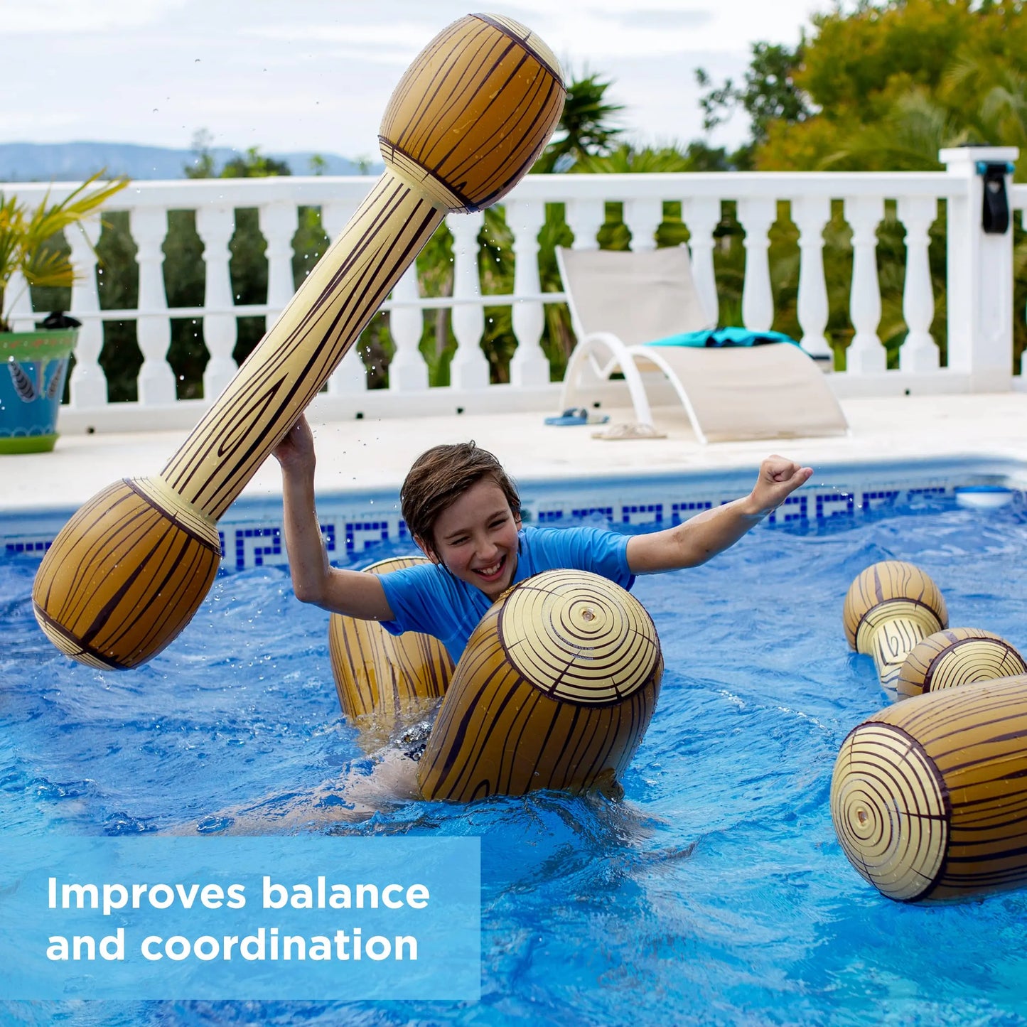 Pool Fighting Float Row Toy 2 Player Water Sport Inflatable Floating Playing Game Swimming Ring Gladiator Raft for Kid Adult Toy