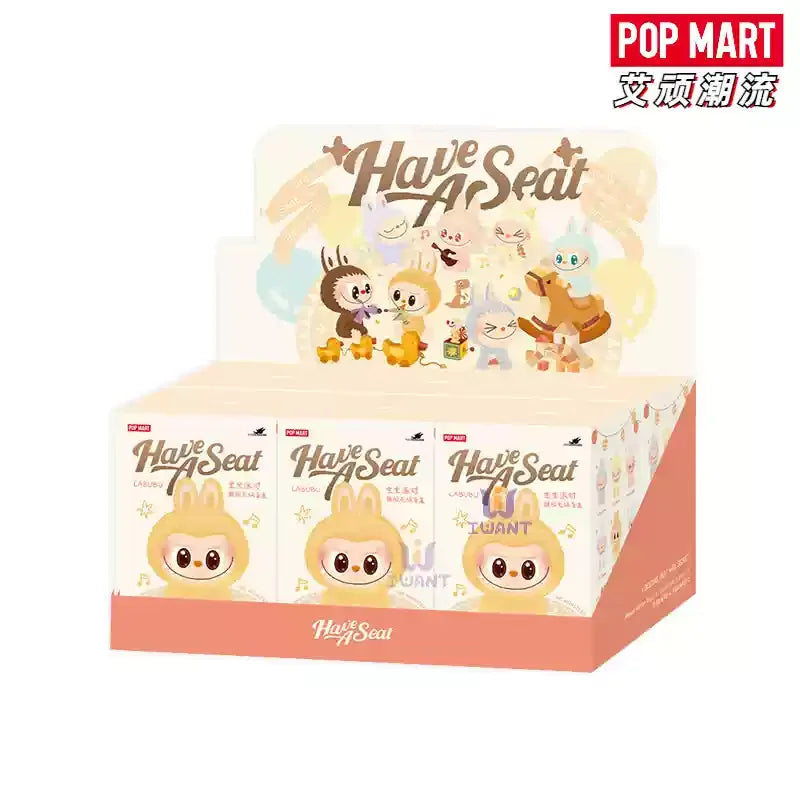 Genuine Labubu Sitting Party Macaron Vinyl Face 2.0 Series Pendant Doll Home Decor Keychain Collection Model Kids Toys Xmas Gift