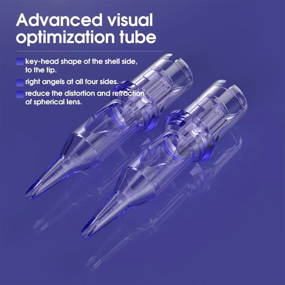 Mast Tattoo PRO Tattoo Cartridges RL/RLT Round Liner Disposable Safety Needles for Tattoo Machines 20pcs/lot