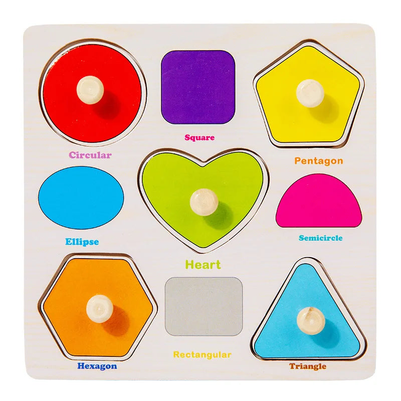 Wooden Puzzles Toys for Kids 3 Year Alphabet Numbers Children Montessori Educational Learning Toys abc Letters Preschool Gift