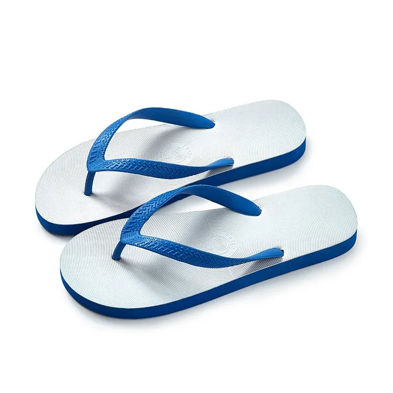 Comfortable Flat Heels Soft Non Slip Summer Slippers Men's Beach Shoes 2025 Casual Wearable Flip Flops for Man Indoor Outdoor