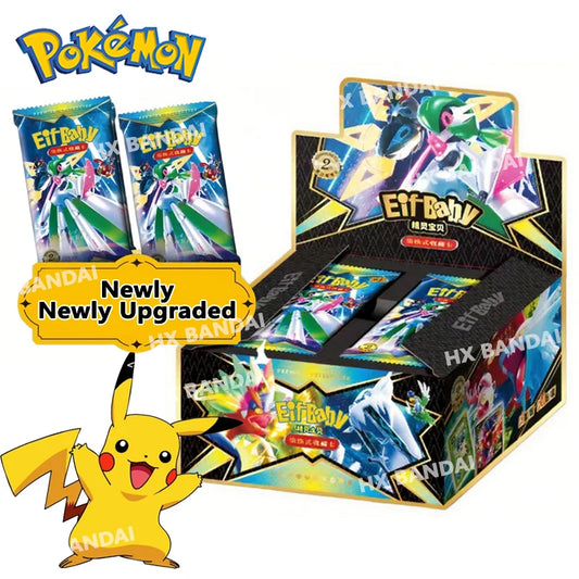 30 Bag Pokemon Anime Game Elf Card Luxury Pet Card Collection Exchange Gift Box Card Toys Children'S Hobbies Kid  Christmas Gift