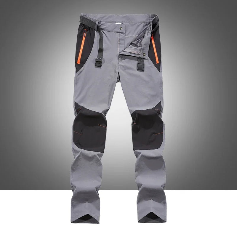 New Men Waterproof Cargo Pants Men's Summer Quick Dry Long Trousers Male Outdoor Sport Trekking Camping Fishing Mountain Pants