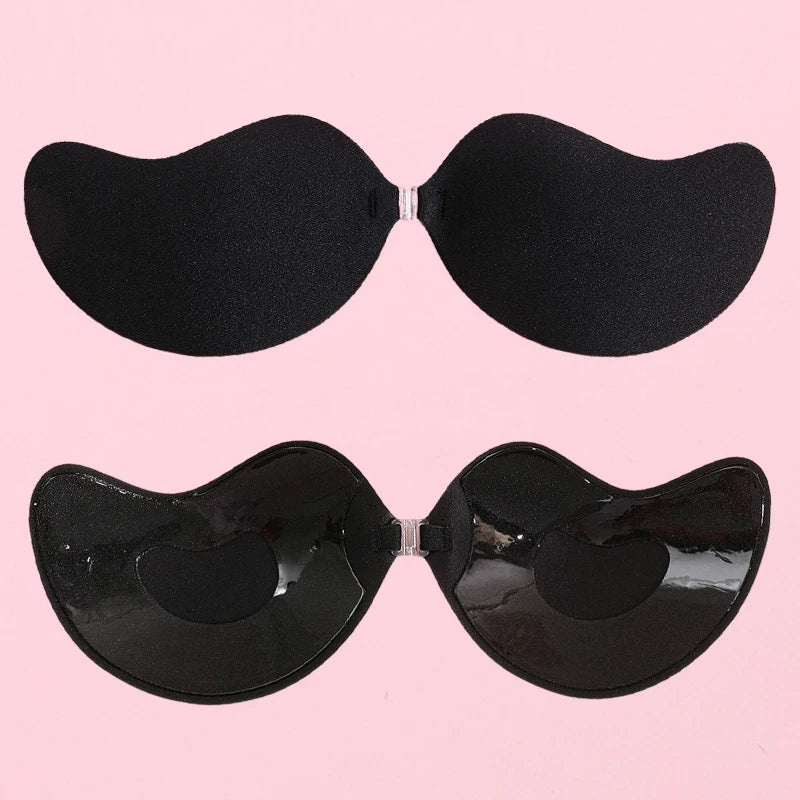 1 Piece Invisible Stick-On Lift Bra, Strapless & Seamless Push Up Anti-convex Bra, Women's Lingerie & Underwear Accessories