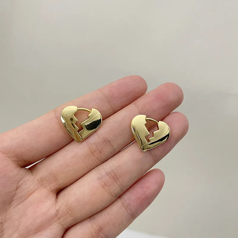 Trendy High-quality Twisted Hoop Earrings  Ear Rings for Women Silver Color Designer Jewelry New Arrival 2022