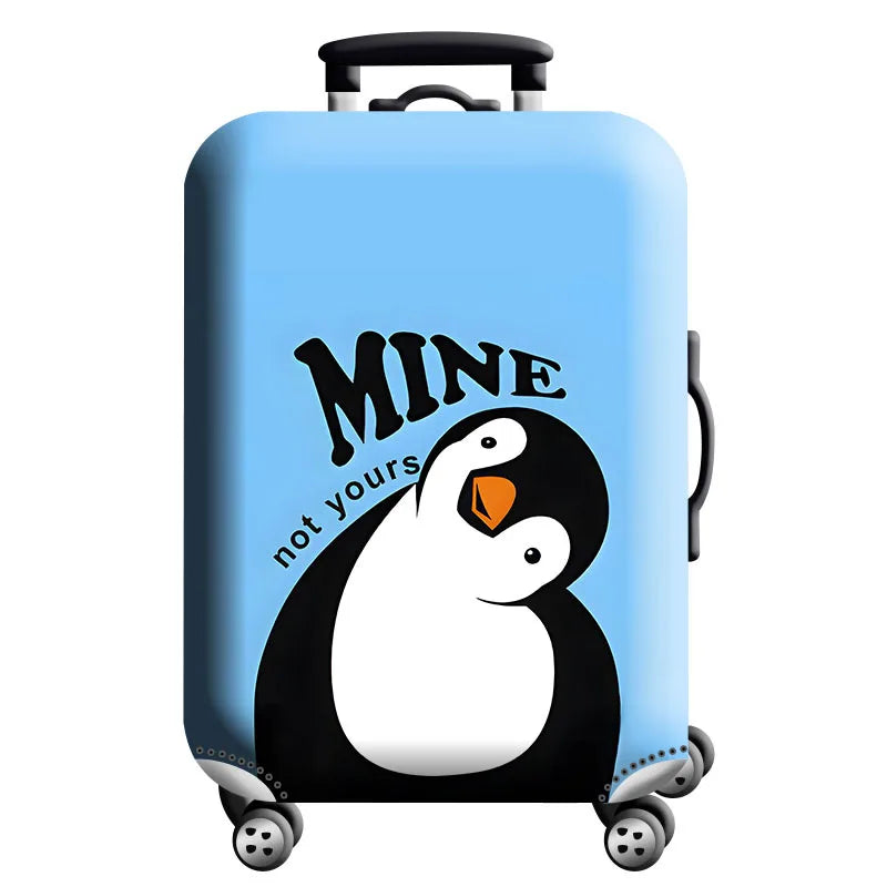 Luggage Cover Stretch Fabric Suitcase Protector Baggage Dust Case Cover Suitable for18-32 Inch Suitcase Case Travel Organizer