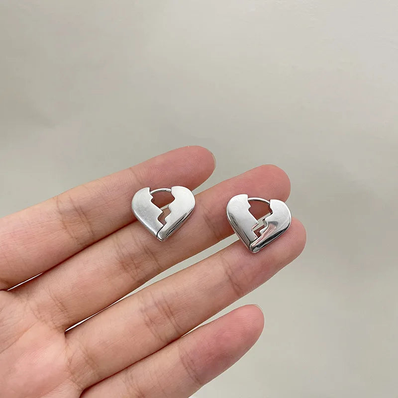 Trendy High-quality Twisted Hoop Earrings  Ear Rings for Women Silver Color Designer Jewelry New Arrival 2022