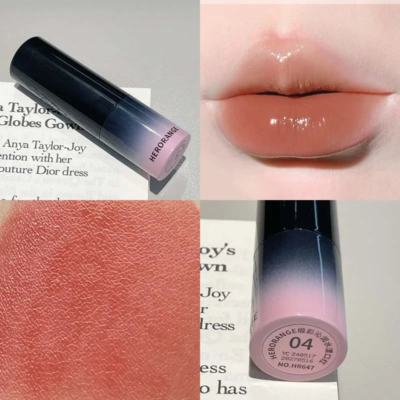 Mirror Lips Plumping Moisturizing Lipstick Natural Lasting Nourish Water Gloss Lip Gloss Lipstick Stick Korean Make Up Cosmetics