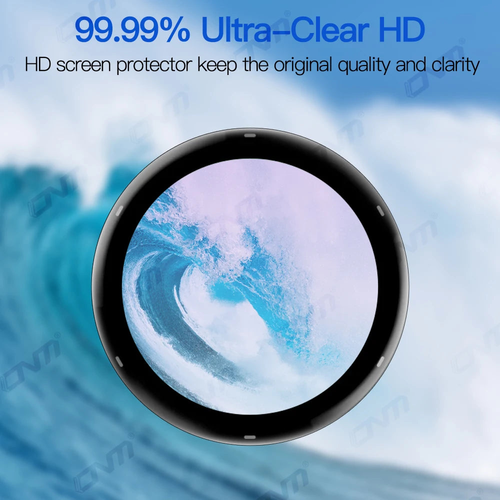 20D Screen Protector for Garmin VivoActive 5 Anti-scratch Film for Garmin Vivo Active 5 Full Coverage Ultra-HD Film (Not Glass)