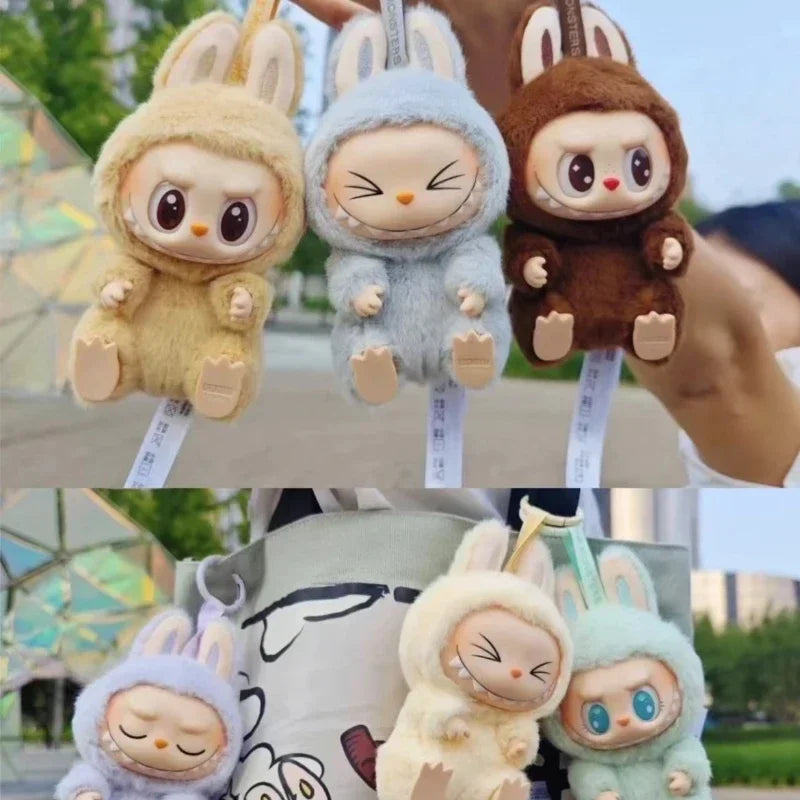 In Stock Genuine Blind Box The Monsters Labubu Sit-Down Party Series Vinyl Doll Pendant Collection Decoration Girlfriend Gift