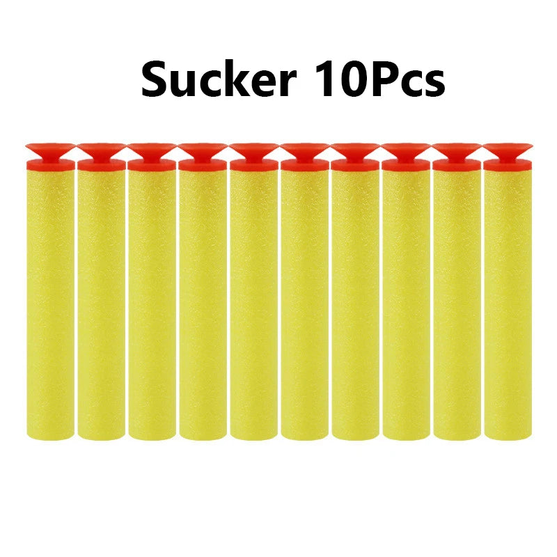 EVA Soft Round Suction Head Refill Darts Bullets for Nerf Gun Kids Toy Guns Accessories Bullets for Nerf Series Blasters Xmas