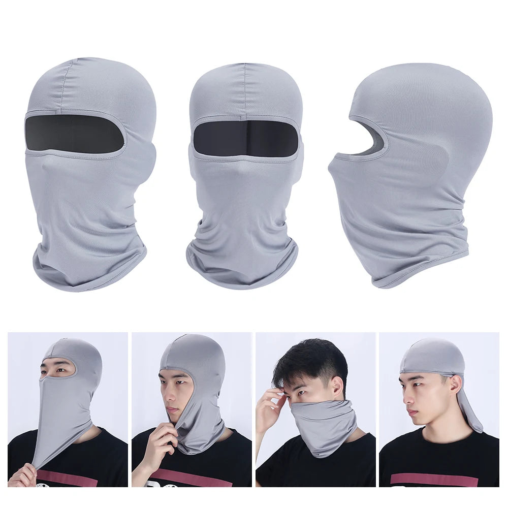 Tactical Balaclava Full Face Mask Hiking Cycling CS Camping Hunting Cap Bike Head Cover Summer Men Women Ski Mask