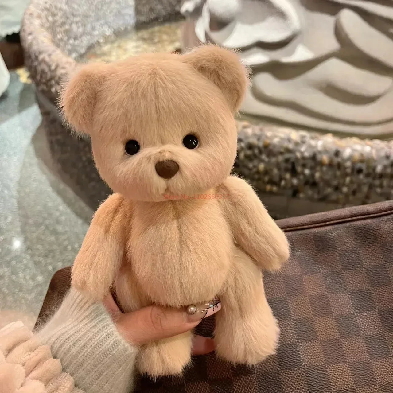 Clothes For 30cm Plush Toys Kawaii Plush Bear Doll Clothing Soft Bear White Brown Comfortable Cute Teddy Bear Kids Gift