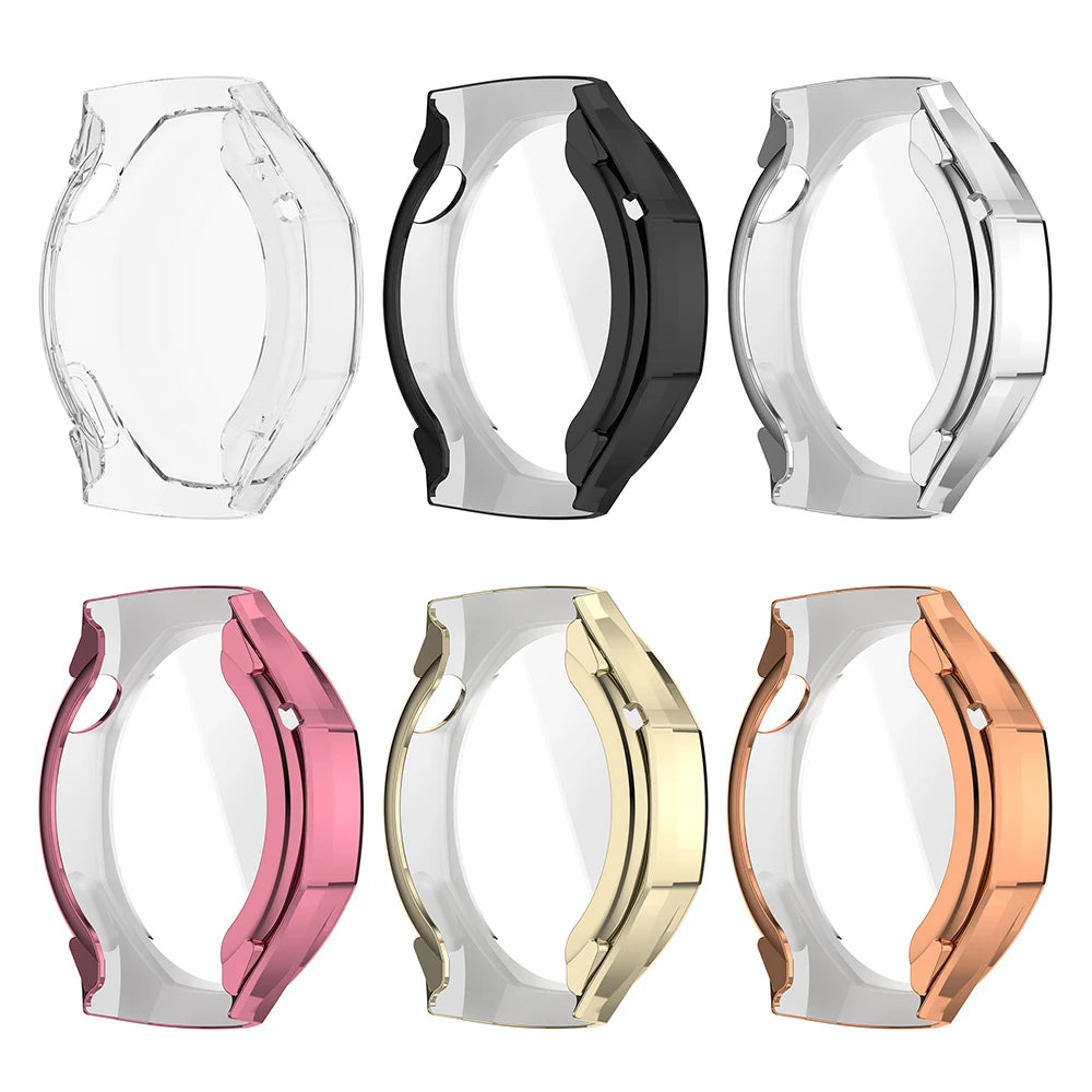 TPU Case for Huawei Watch GT 5/GT5 Pro 41/42/46mm - All-Around Protective Cover Screen Protector Anti-scratch Shell Accessories