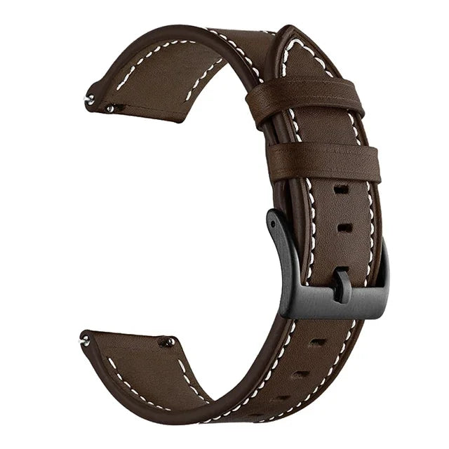 For Samsung Galaxy Watch 3 45mm Strap 22mm Genuine Leather Bracelet Watchbands Wristband For Galaxy Watch 46mm Gear S3 Frontier