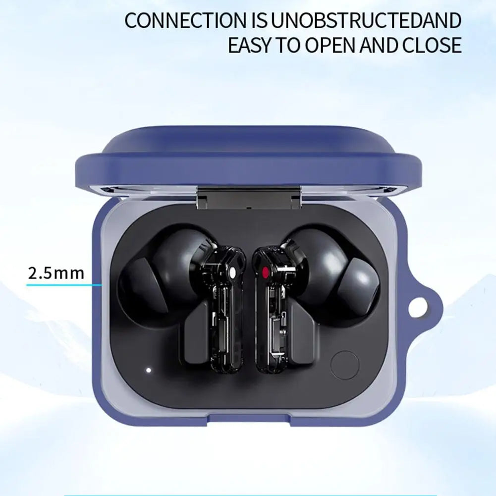 Silicone Protective Cover For Nothing Ear (a) Headphone Anti Drop Waterproof Soft Case Earphone Case For Nothing Ear a