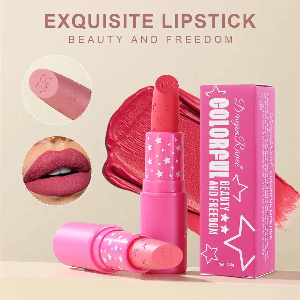 Waterproof Moisturizing Velvet Matte Lipstick