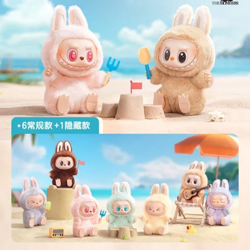 In Stock Genuine Blind Box The Monsters Labubu Sit-Down Party Series Vinyl Doll Pendant Collection Decoration Girlfriend Gift