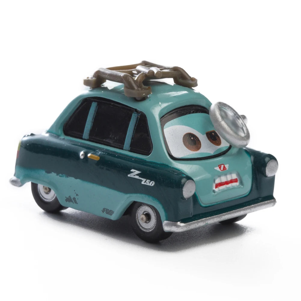 Cars Disney Pixar Cars Lightning McQueen Mater Jackson Storm The King Mater 1:55 Metal Alloy Car Toy Model Toys Children Gifts