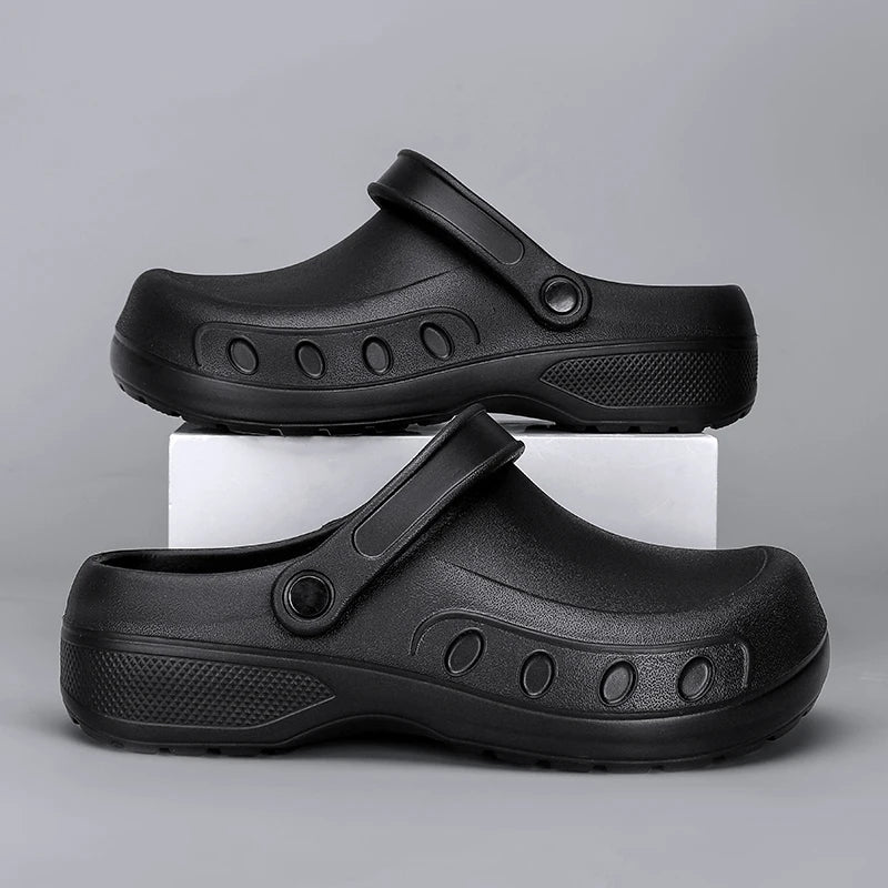 Jumpmore Kitchen Working Shoes Washing Car EVA Raining Waterproof Shoes Size 39-46