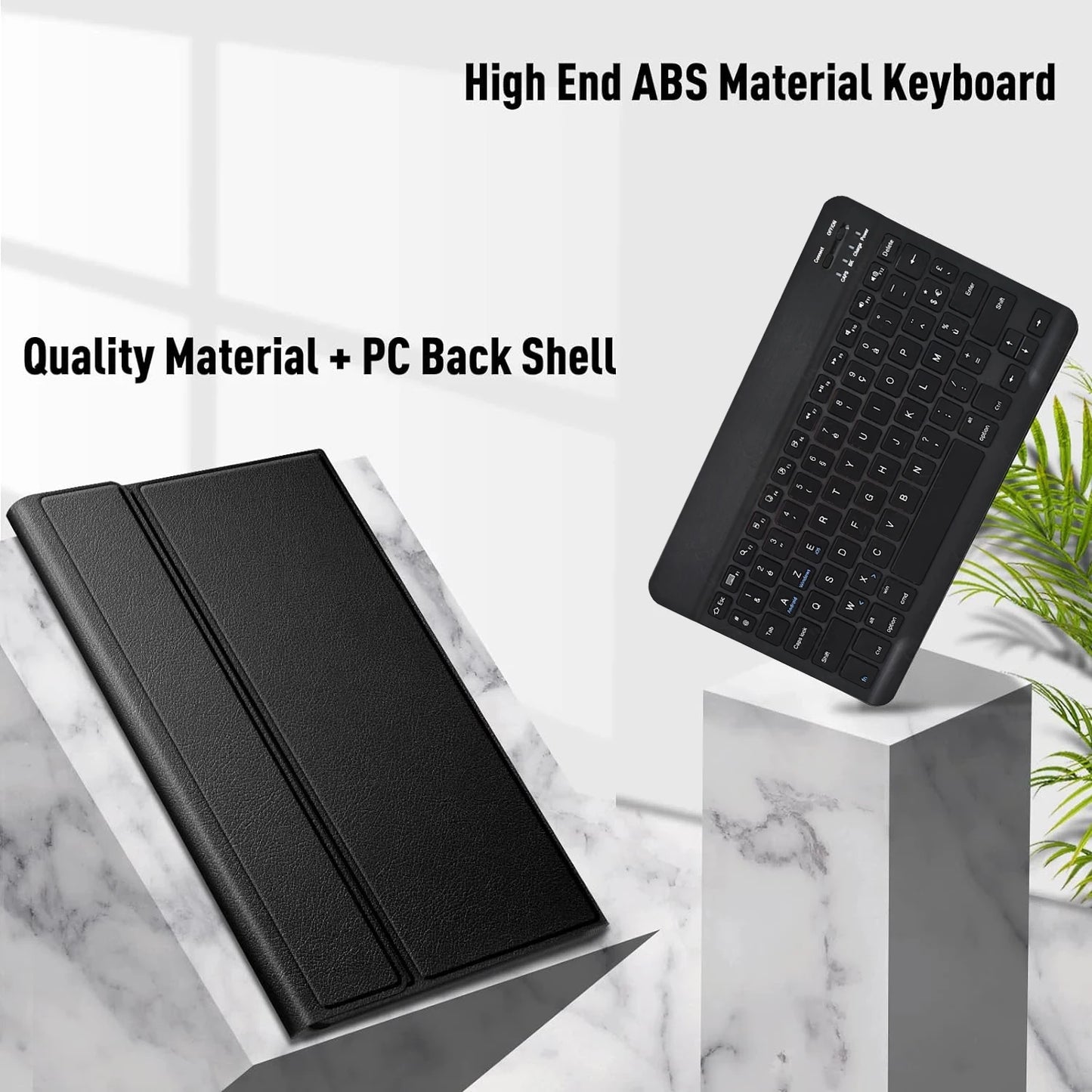 Keyboard Case for Samsung Galaxy Tab A9 Plus, Tablet Cover for Tab S8 S9 Ultra S7 S9 FE+ A8 S6 Lite A7 Lite Magic Keyboard Case