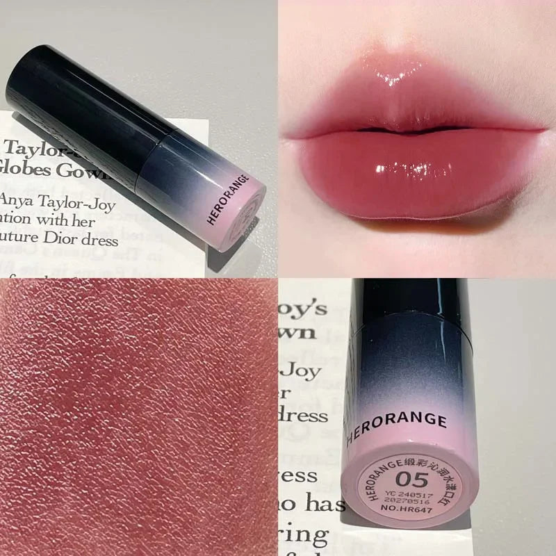 Mirror Lips Plumping Moisturizing Lipstick Natural Lasting Nourish Water Gloss Lip Gloss Lipstick Stick Korean Make Up Cosmetics