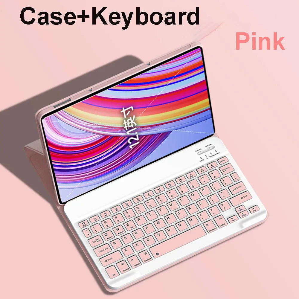 For Xiaomi Redmi Pad Pro 12.1 Inch Case, Keyboard Cover for Redmi Pad Pro 12.1 Inch 2024