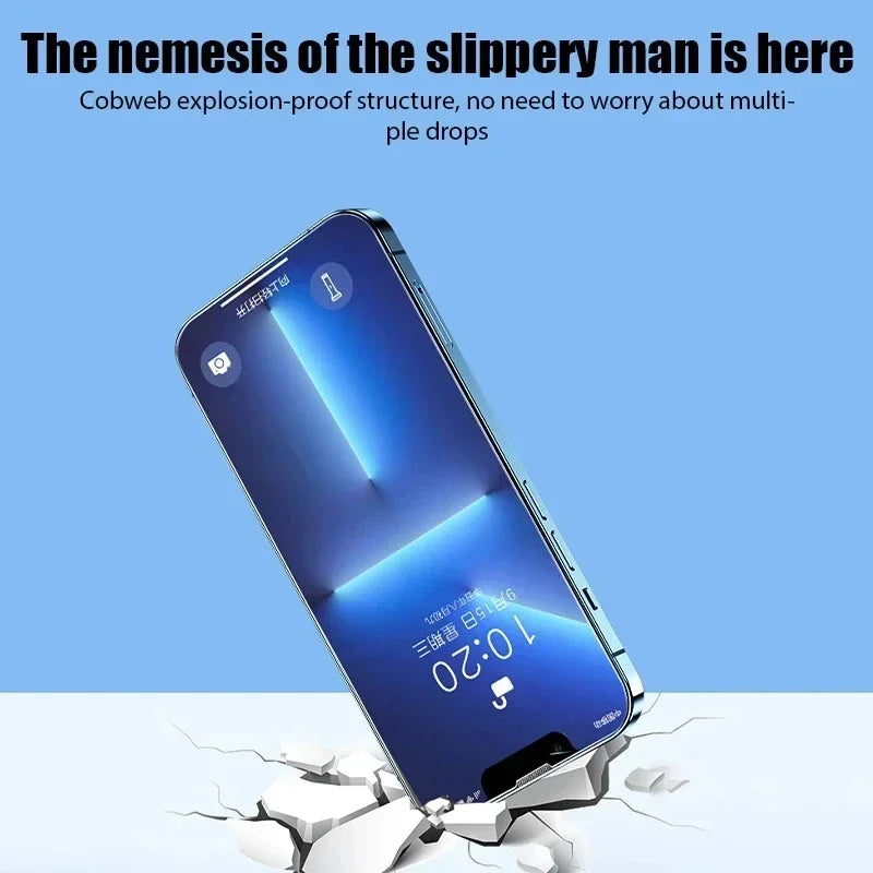 4Pcs Matte Tempered Glass For iPhone 14 13 12 11 15 Pro Max 7 8 16 Plus Frosted Screen Protector For iPhone 13 Mini X XR XS MAX