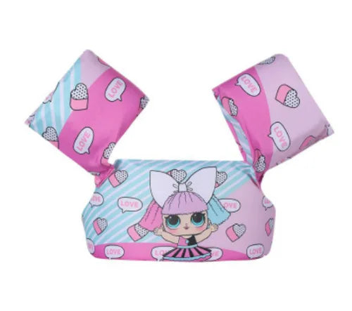 Baby Float Cartoon Arm Sleeve Life Jacket Swimsuit Foam Safety Swimming Training Floating Pool Float Swimming Ring
