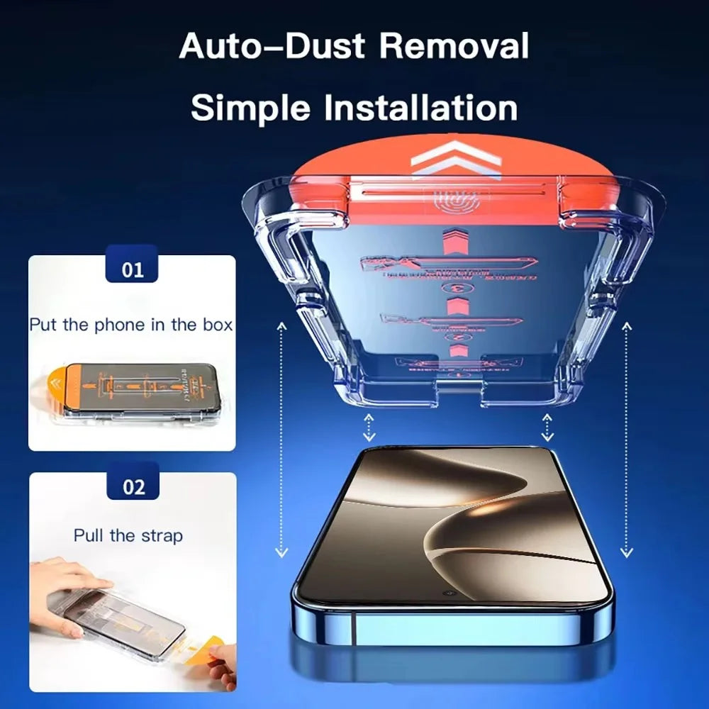 1-3PCS Glass For Xiaomi 14T Pro 8K Oleophobic Coating Screen Protector For Xiaomi 14 13 12T Pro Easy Installation Tempered Glass