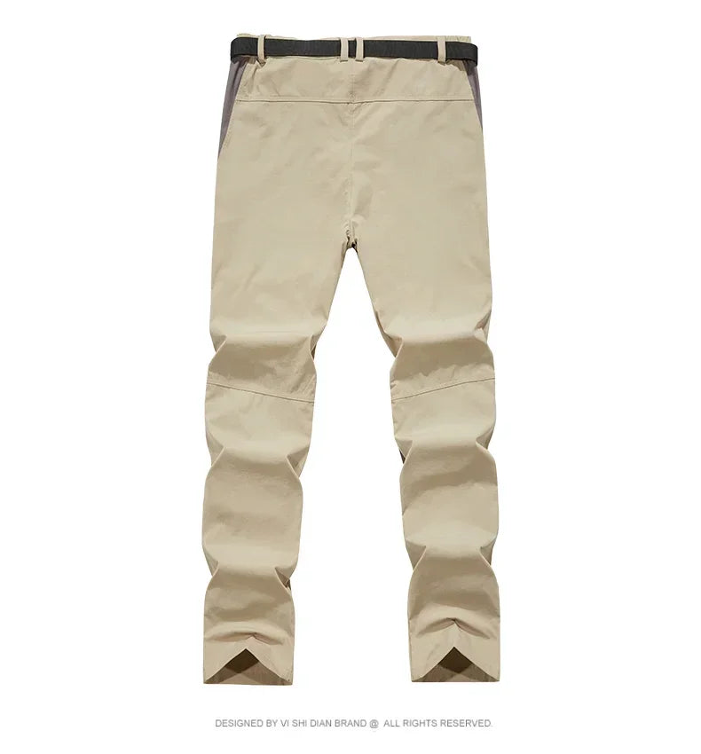 New Men Waterproof Cargo Pants Men's Summer Quick Dry Long Trousers Male Outdoor Sport Trekking Camping Fishing Mountain Pants