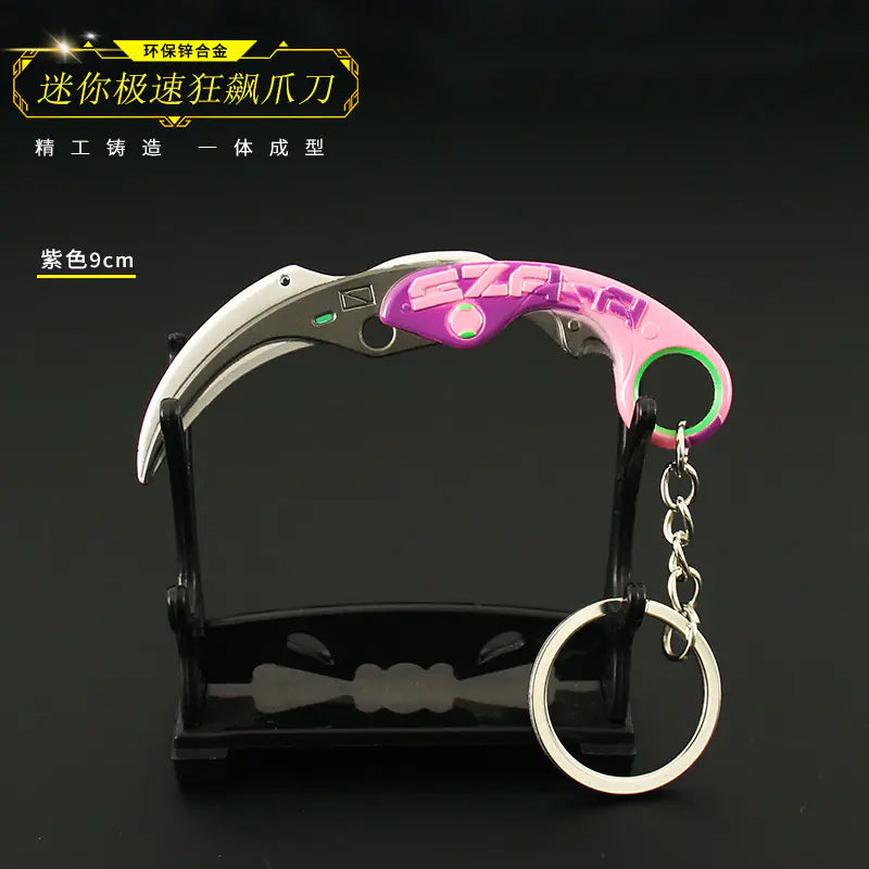 Valorant Merchandise M4 Impression Metal Keychain