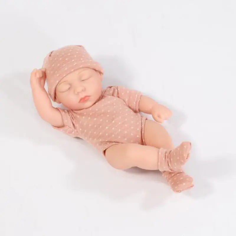 Mini Soft Silicone Baby Doll - Cute Gift for Girls