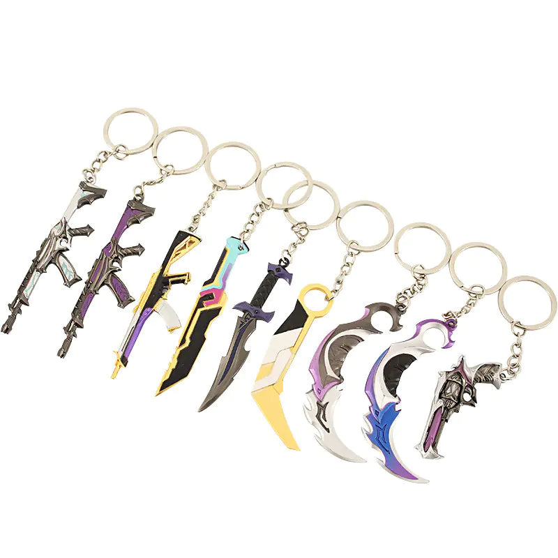 Valorant Merchandise M4 Impression Metal Keychain