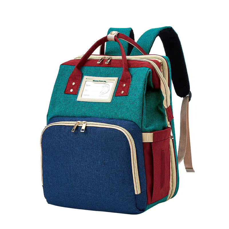 Upgraded Waterproof Oxford Fabric USB Charging Diaper Bag