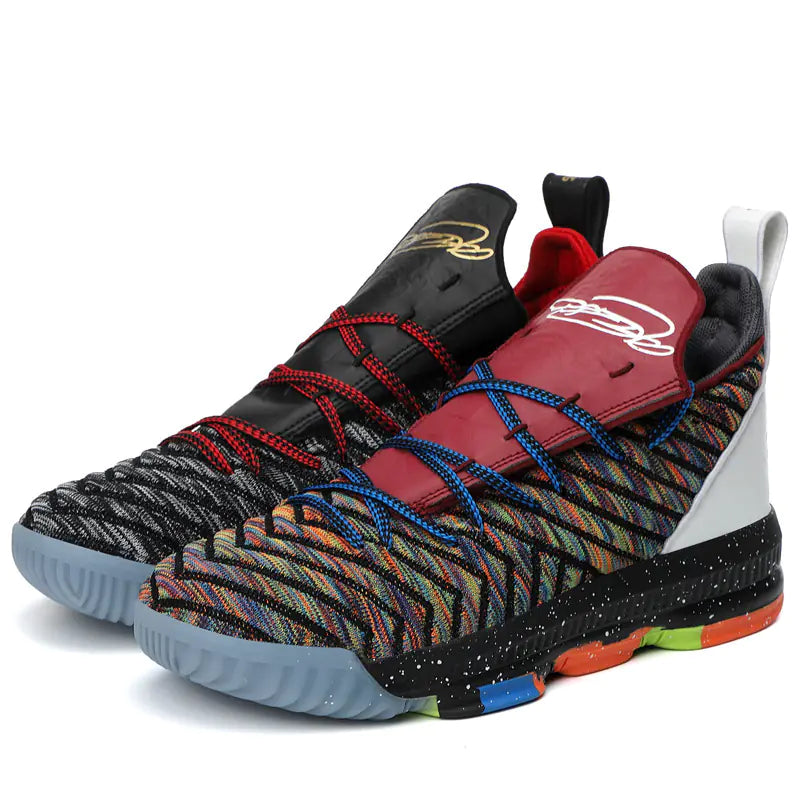 New Plus Size Couple's Basketball Shoes for Students