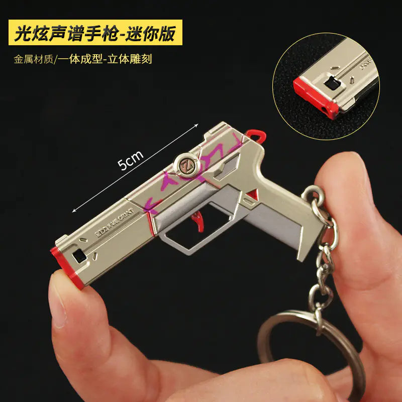 Valorant Merchandise M4 Impression Metal Keychain