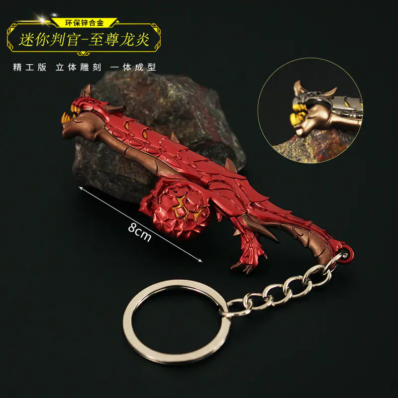 Valorant Merchandise M4 Impression Metal Keychain