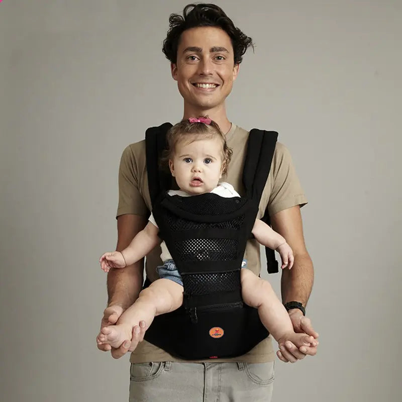 Multi-Functional Baby Waist Seat with Breathable Cotton
