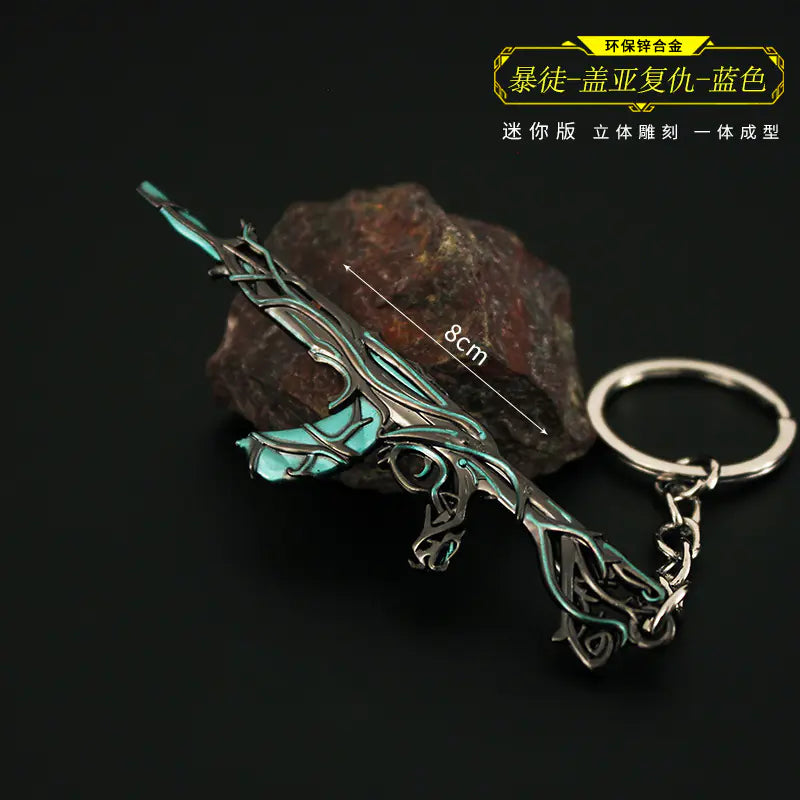 Valorant Merchandise M4 Impression Metal Keychain
