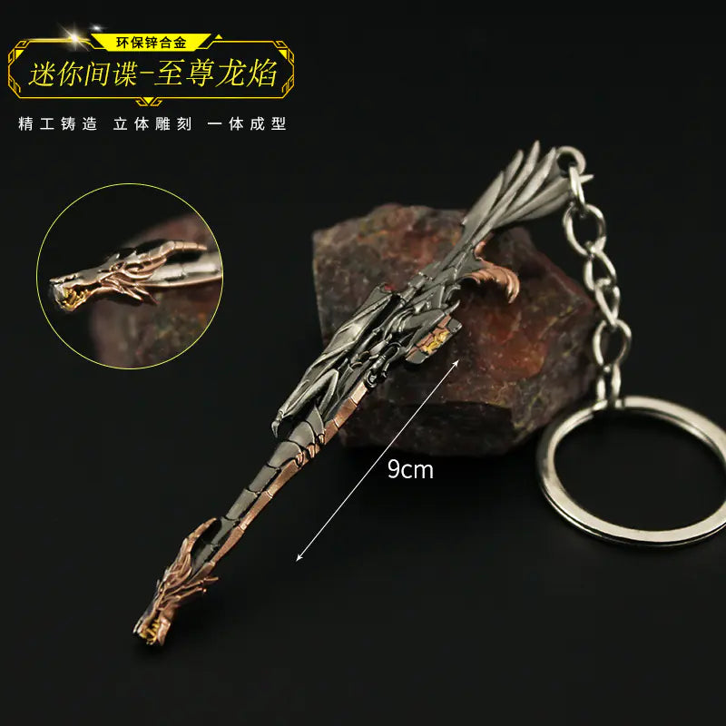Valorant Merchandise M4 Impression Metal Keychain