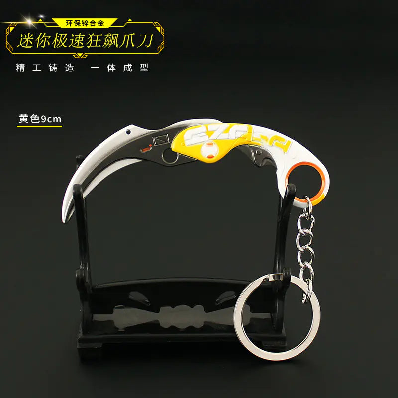 Valorant Merchandise M4 Impression Metal Keychain